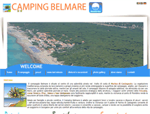Tablet Screenshot of campingbelmare.it
